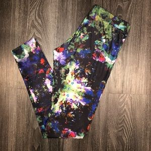 Floral leggings
